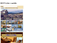 Tablet Screenshot of detva.biz